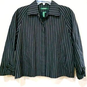 Ralph Lauren moto crop style Jacket size 6